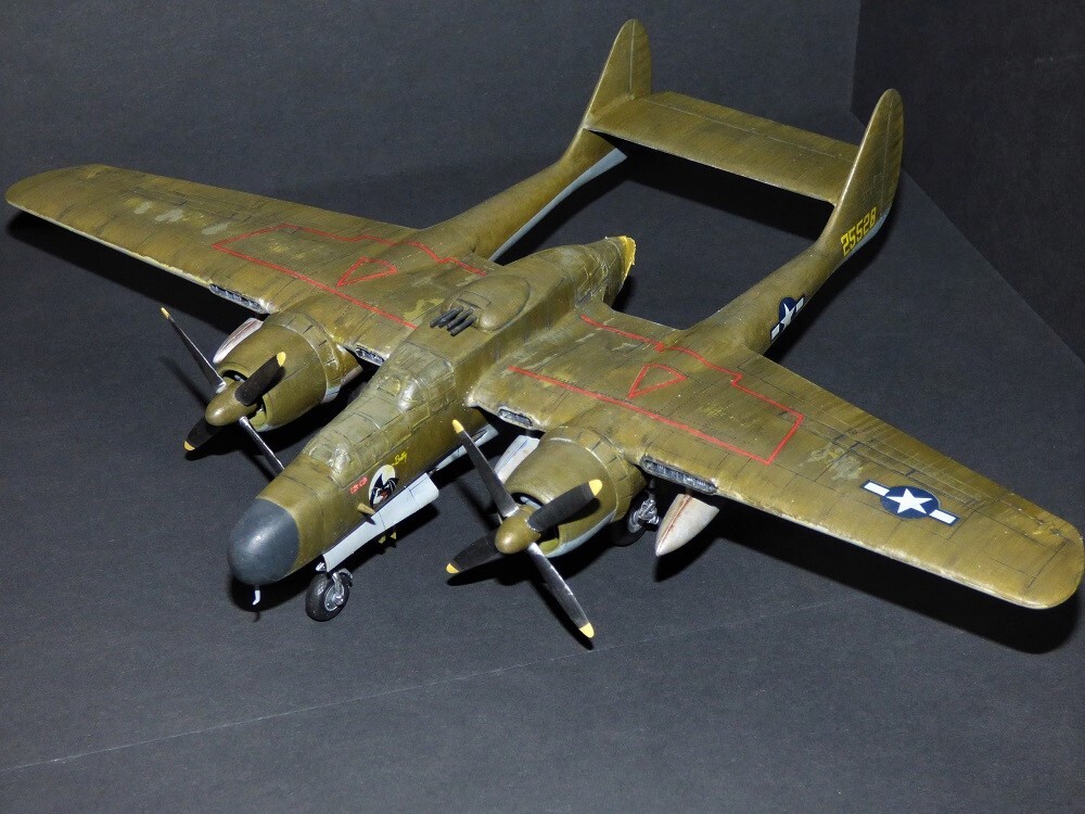 [DRAGON] 1/72 - Northrop P-61A Black Widow - Page 7 Nqp8