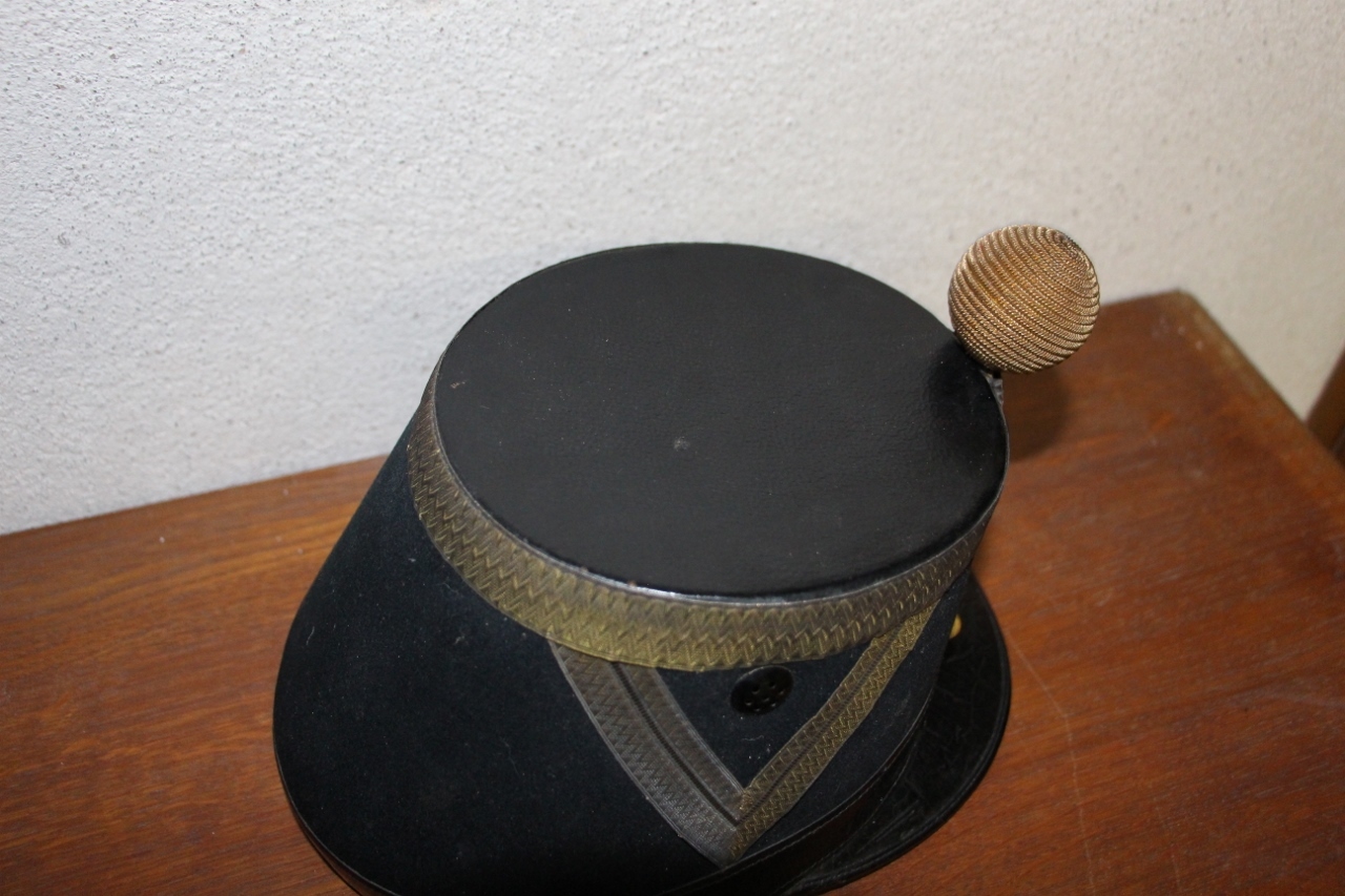 (E) shako d'officier d'artillerie français A CLOTURER Q180