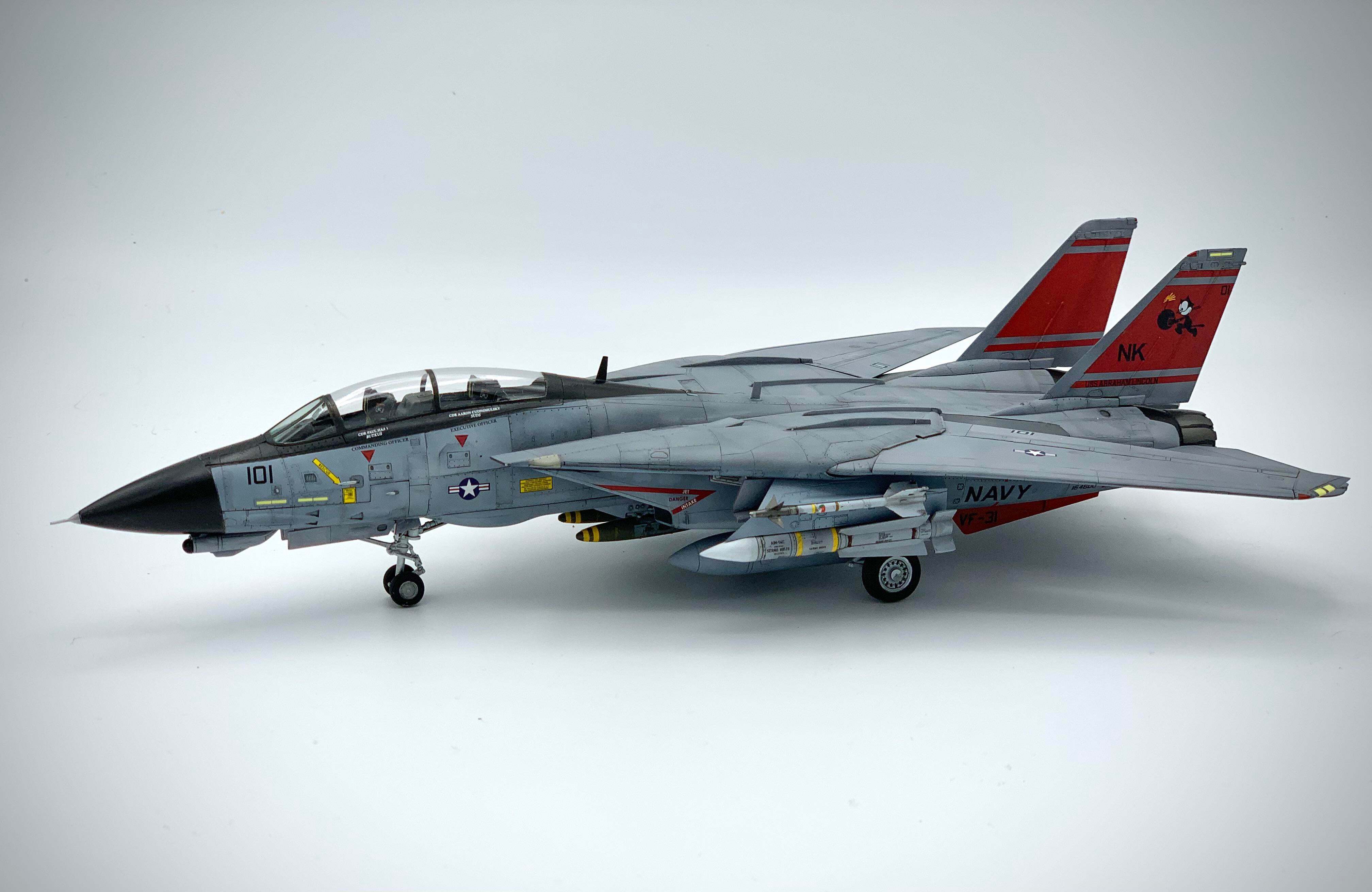 F-14D (1/72 Great Wall) from VF-31 S7ls