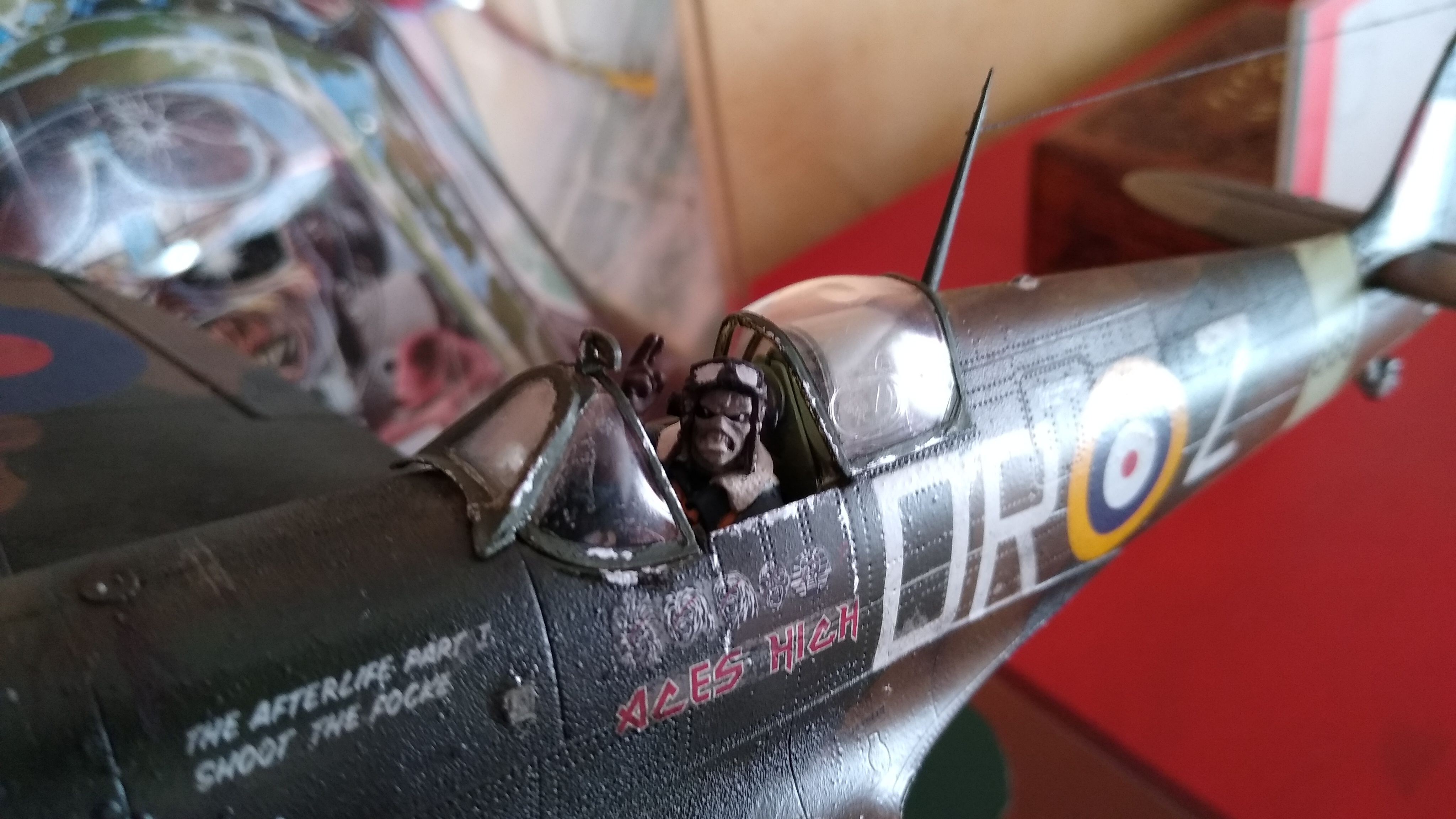 Spitfire Mk2 Iron Maiden "Aces High" Mbke