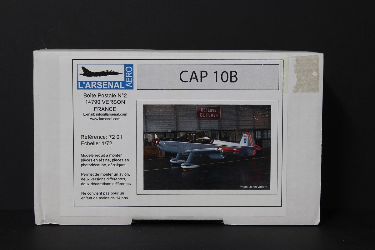 [ Concours "Avions Ecole" ] Mudry CAP 10B Armée de l'Air - L'Arsenal - 1/72.  Ektm