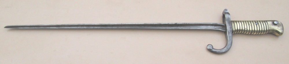 Epée-baïonnette avec lame de baïonnette à douille pour les Remington de la Défense Nationale 1870   Kxl2