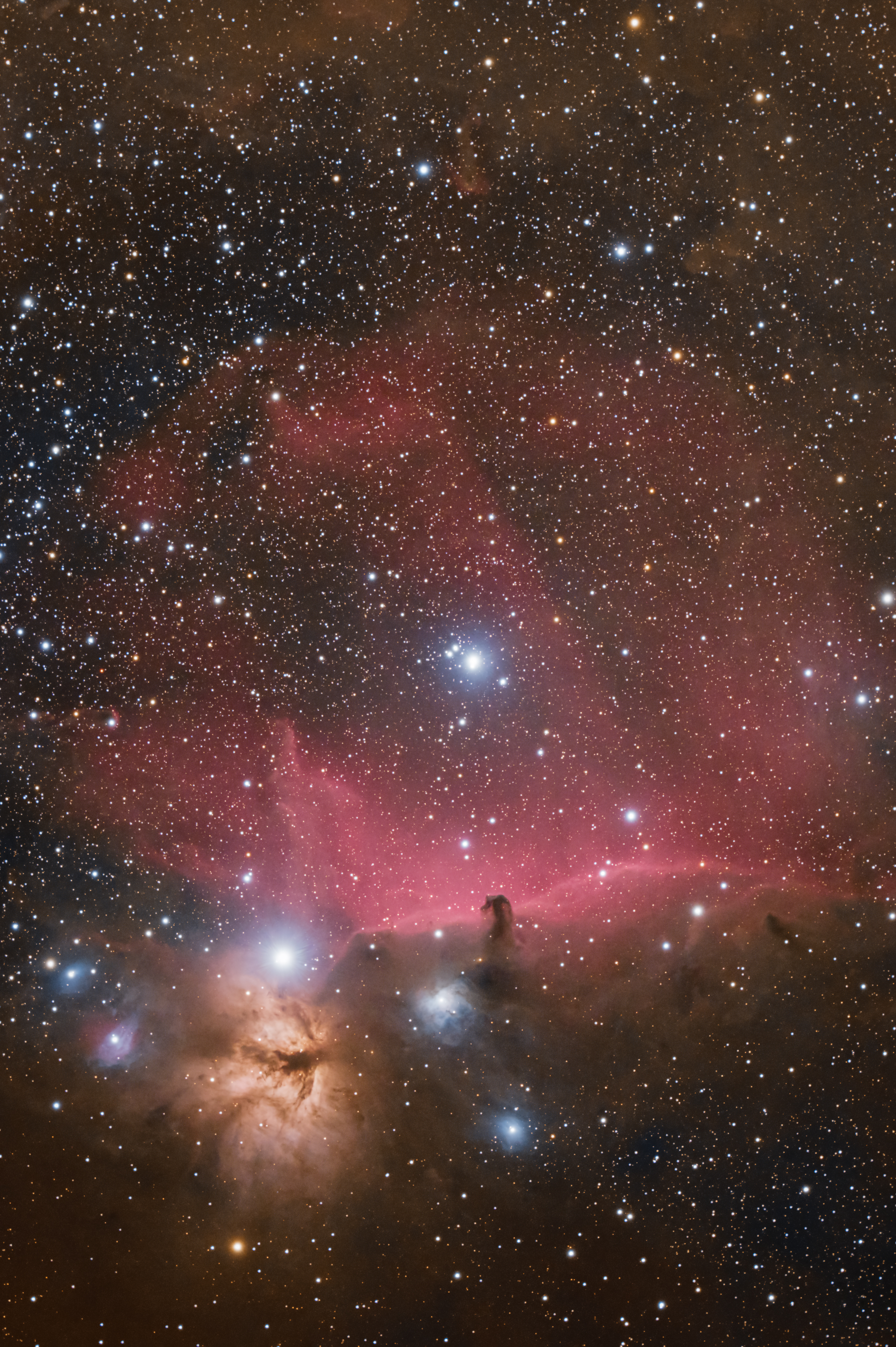 IC434 / Barnard33 (Nébuleuse de la tête de cheval) U46j