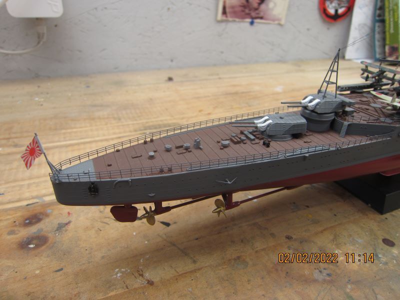 croiseur Mogami 1/350 Tamiya 1khj