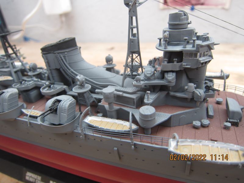 croiseur Mogami 1/350 Tamiya Hll4