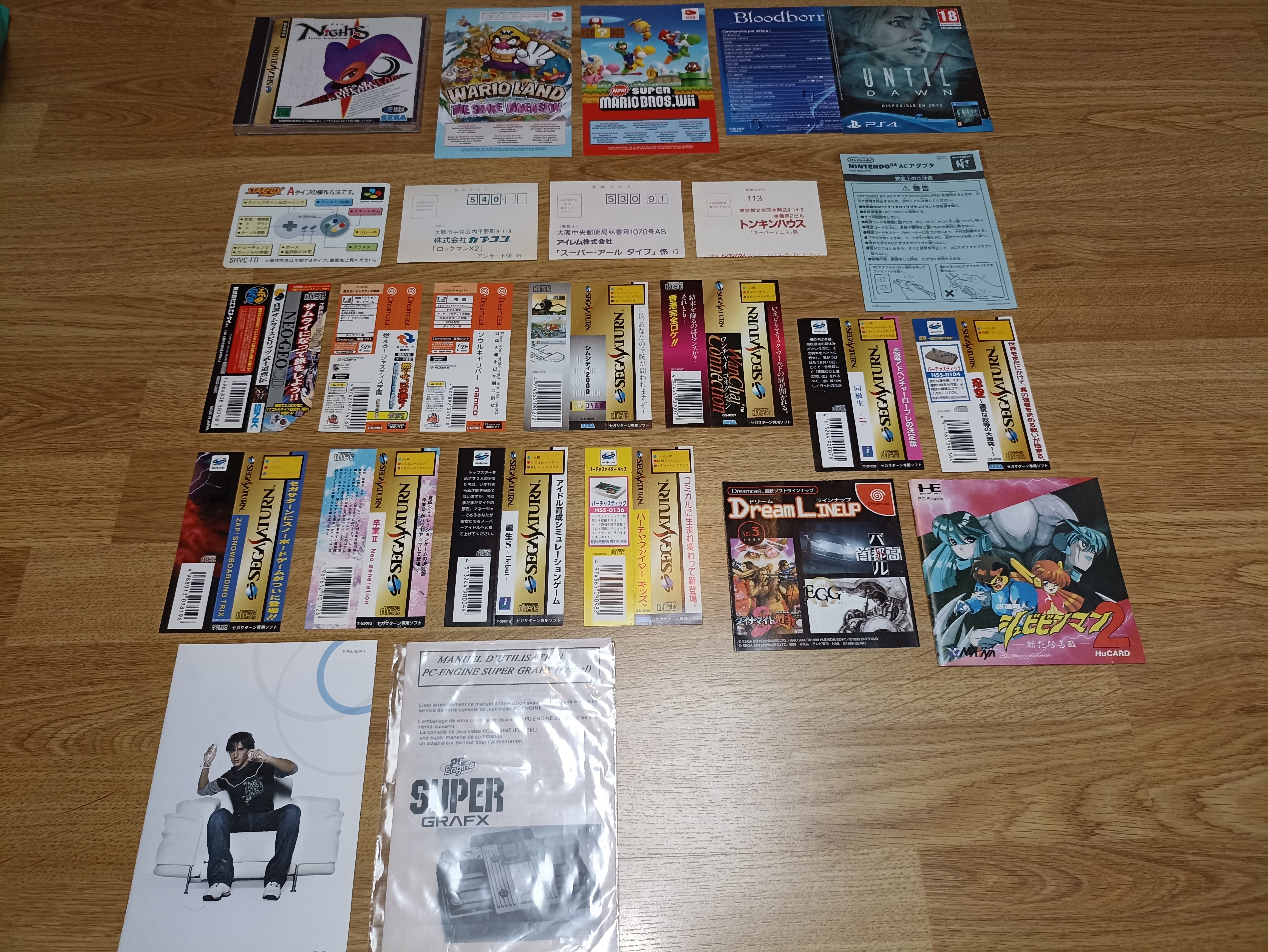 [ECH] Register card Super Famicom, boite GBA jap, spin card Dreamcast jap... I0b3