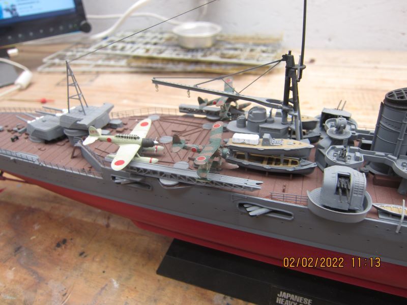 croiseur Mogami 1/350 Tamiya M8f6