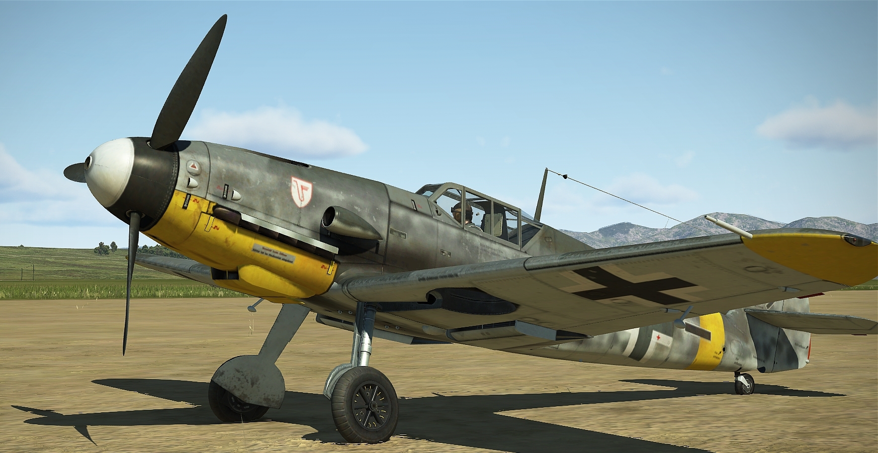 [Bf109G2] MPG Skins factory Bf 109 G2 II/JG3 Kuban & New Bf109E7 SchG1 ...