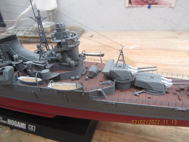 croiseur Mogami 1/350 Tamiya Tugt
