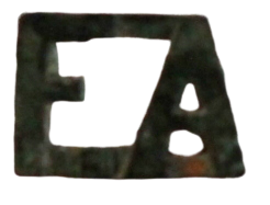 Shoulder title  " F.A"  à identifier  45o8