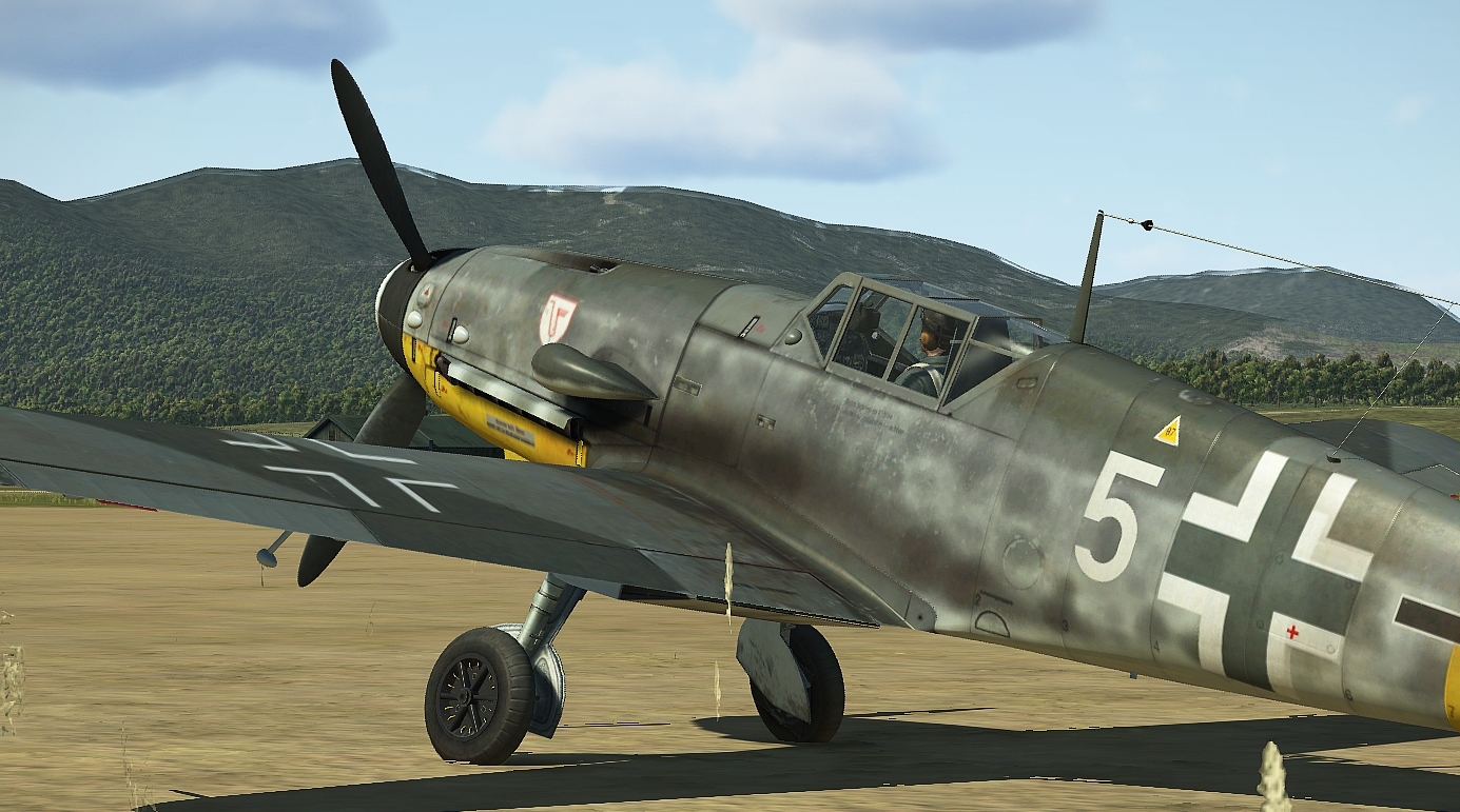 [Bf109G2] MPG Skins factory Bf 109 G2 II/JG3 Kuban & New Bf109E7 SchG1 ...