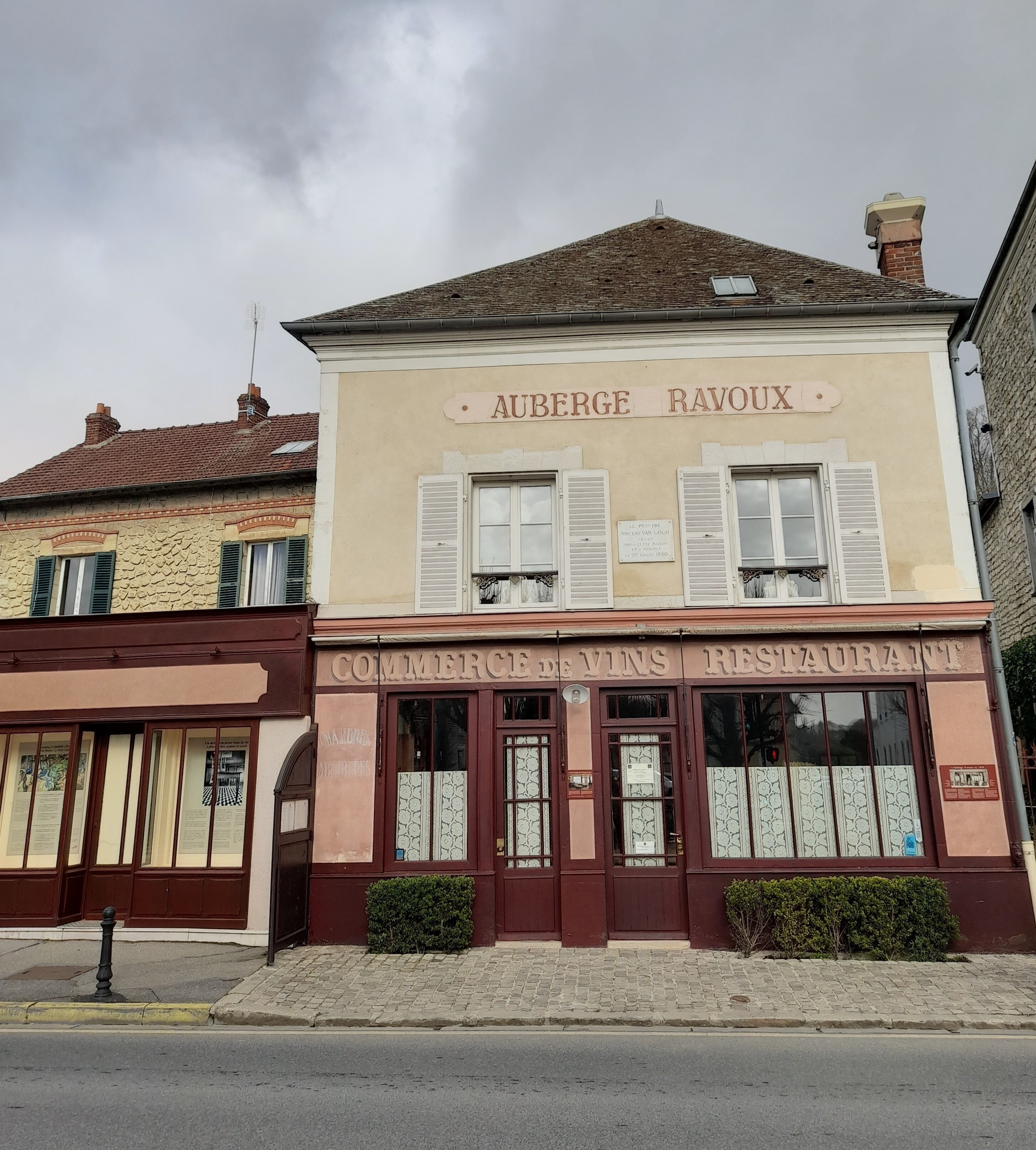 l'auberge Ravoux où vécu Vincent