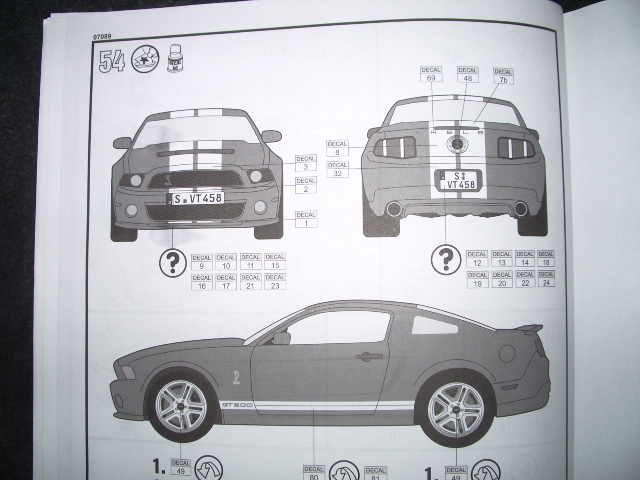 Mustang SHELBY GT 500 convertible de 2010 de chez revell au 1/12 - Page 6 2u28