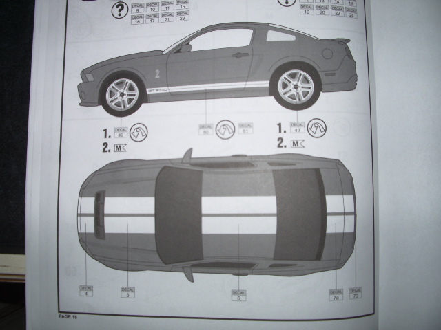 Mustang SHELBY GT 500 convertible de 2010 de chez revell au 1/12 - Page 6 9dju