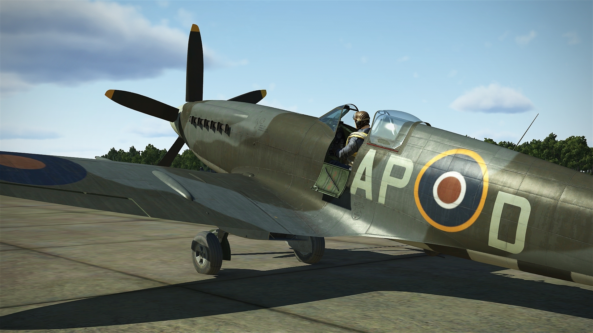 [Supermarine Spitfire MkXIV] MPG Skins factory_ Skin 4K For Spitfire Mk ...