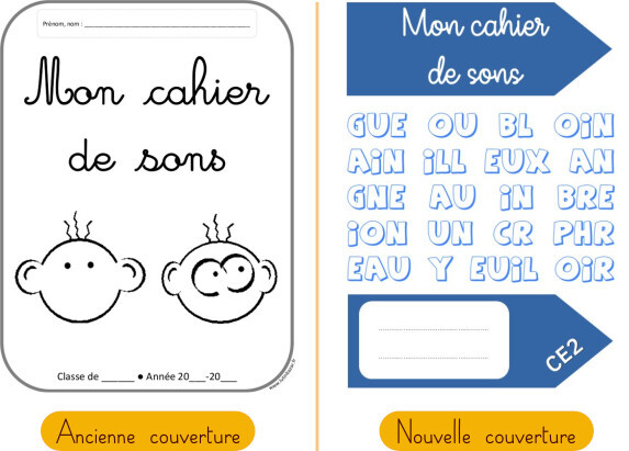 Lâancienne et la nouvelle couverture