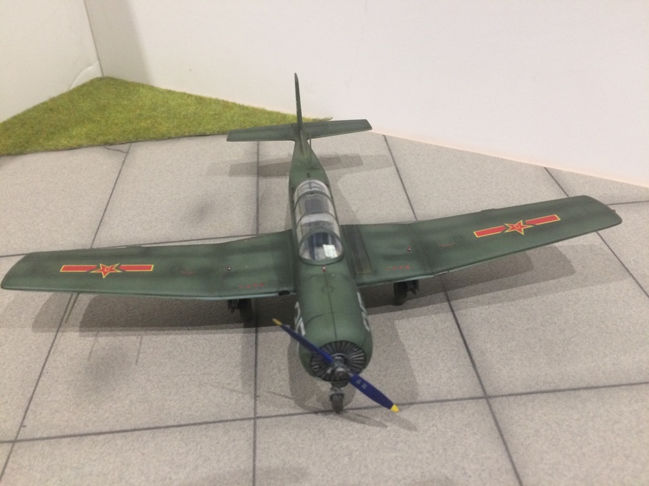 China Nanchang CJ-6 Trumpeter 1/48 Bhun