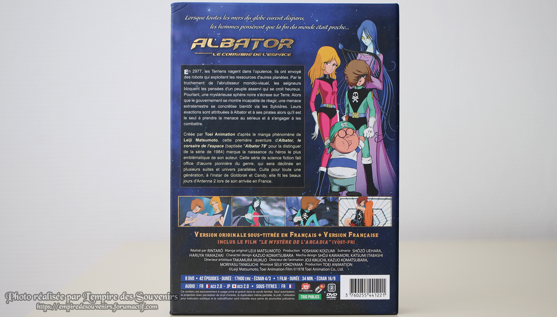 [Black Box] Albator 78, test DVD Amwn