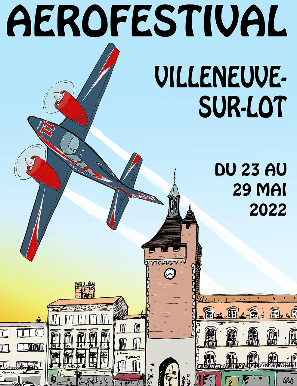 Aérofestival à Villeneuve-sur-Lot du 23 au 29 mai 2022 Ecwe