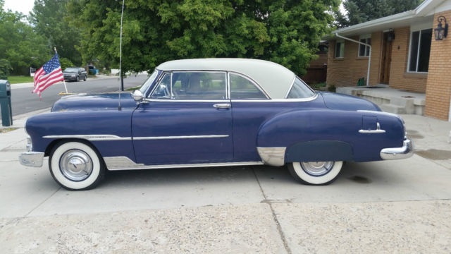 Chevrolet ( chevy ) bel air 1951 de chez amt au 1/25. Qs1w