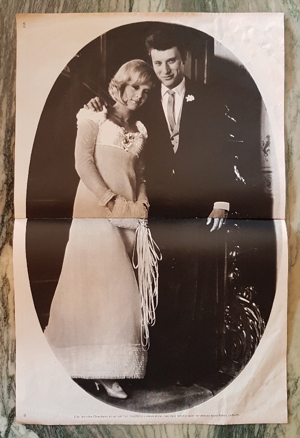 LES PLUS GRANDS EVENEMENTS DE JOHNNY 'LE MARIAGE DE JOHNNY ET SYLVIE' ( 1965 ) Rkzo