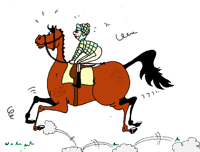 Cheval heureux