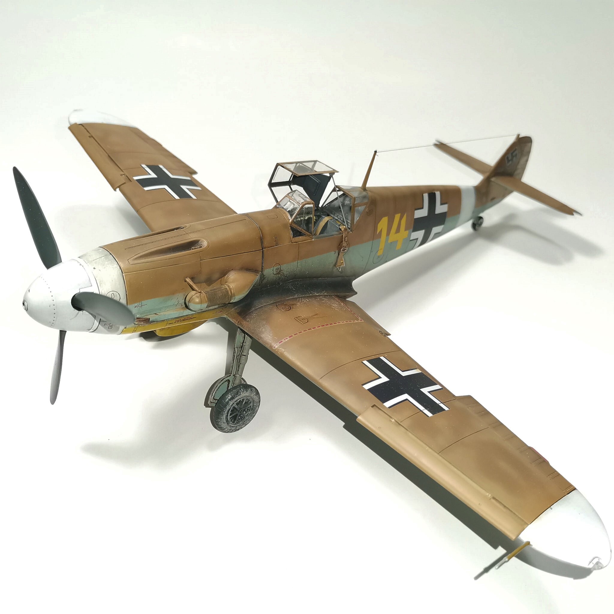 BF 109 F 4 hasegawa - Ready for Inspection - Large Scale Planes