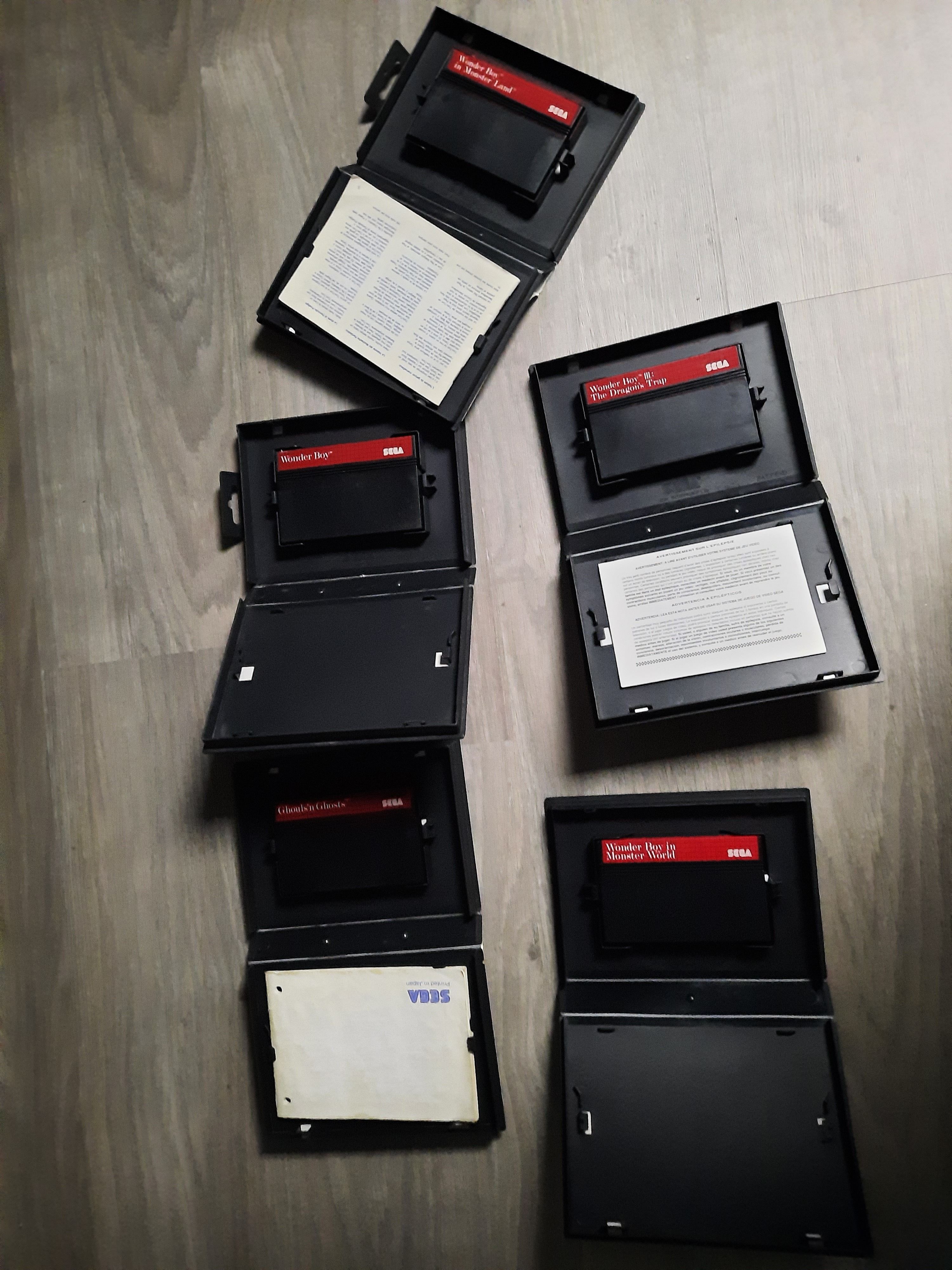 5 grand jeux mastersystem H0no