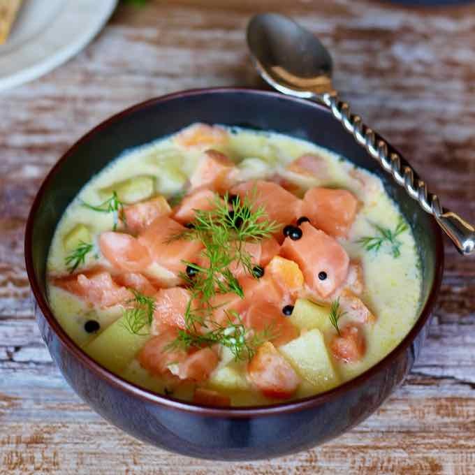 La soupe au saumon Finnevalt