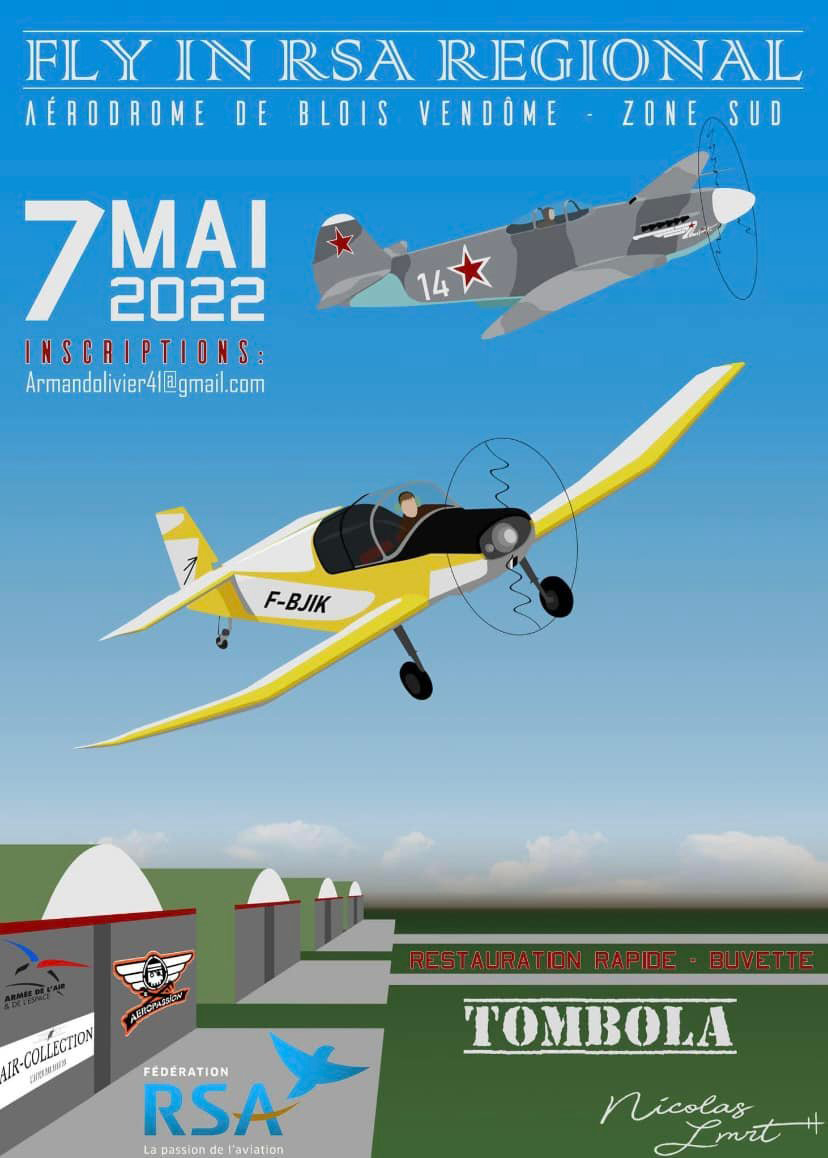  FLY IN RSA Régional à Blois le samedi 07 mai 2022 Mz97