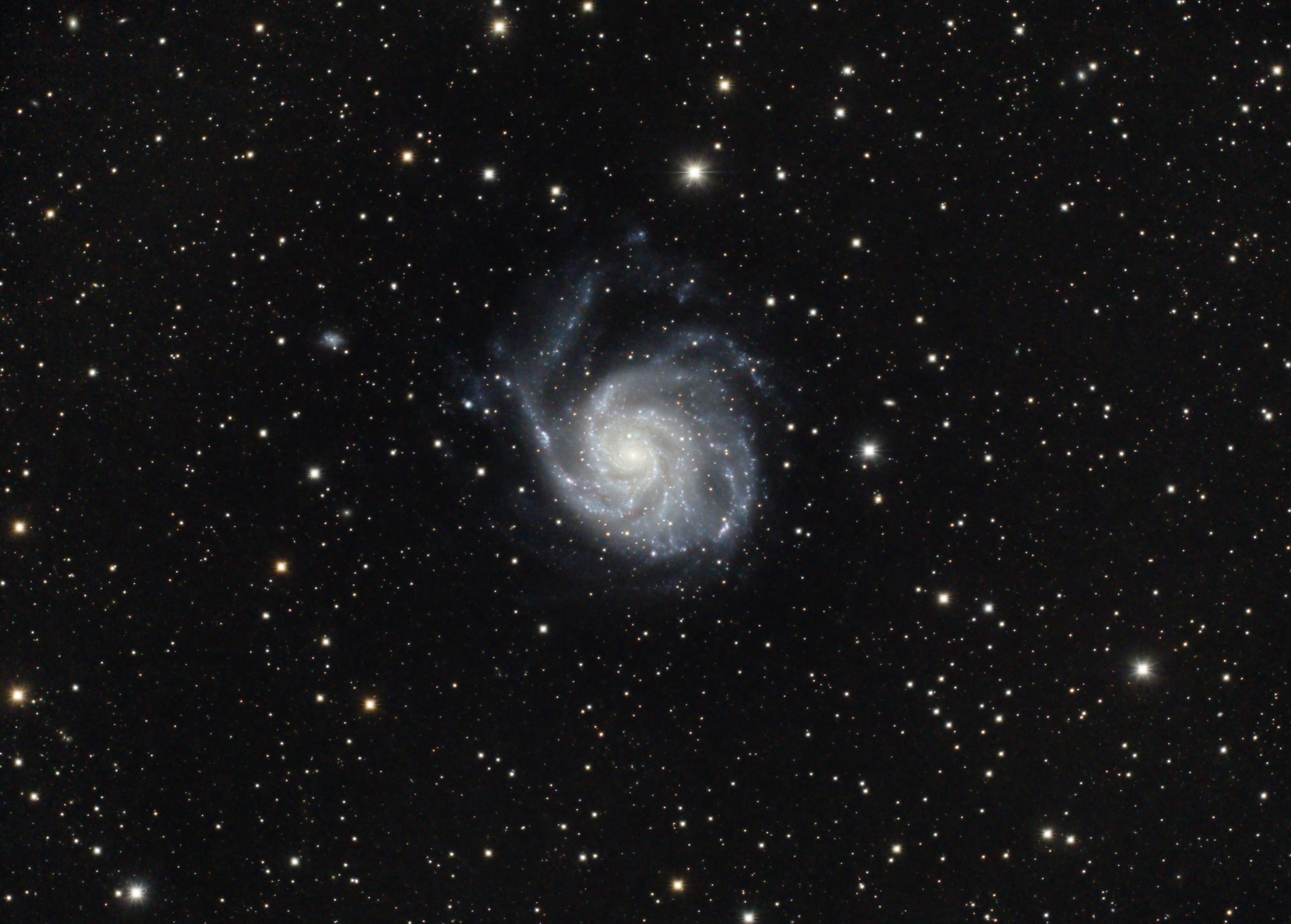 M101 La galaxie du moulinet depuis le New Mexico  R65g