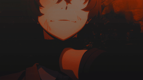 Courage need not be remembered for it is never forgotten ▬ ft Dazai 0k35