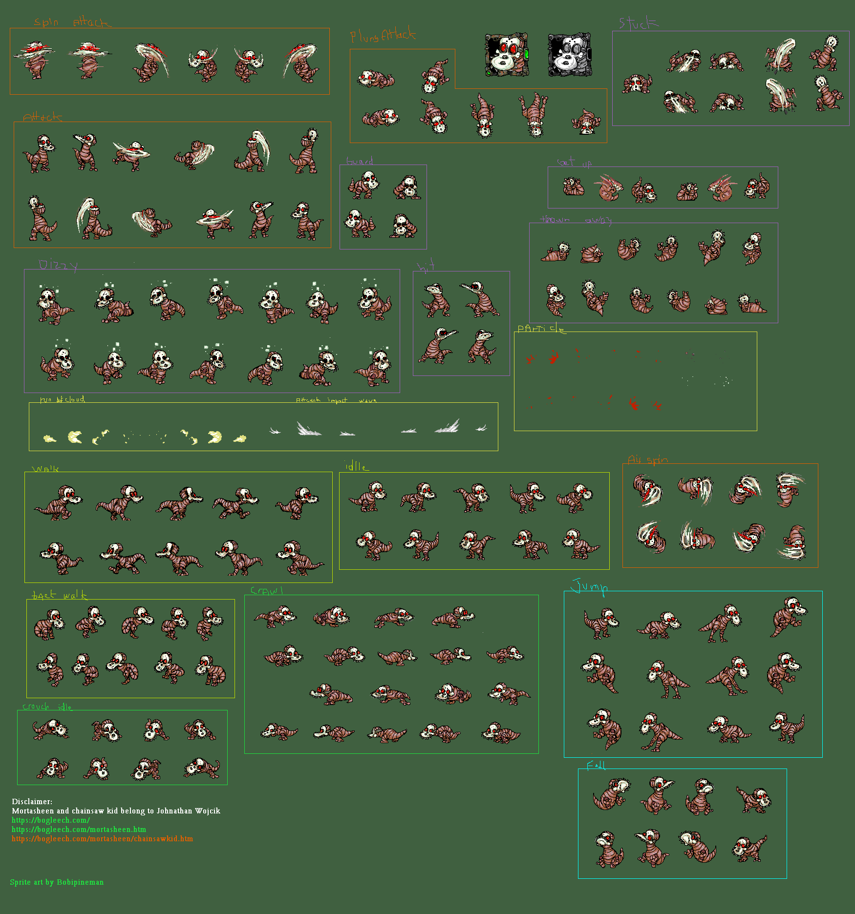 Customs sprite sheets made in flipaclip by hand. Unfinished. Give