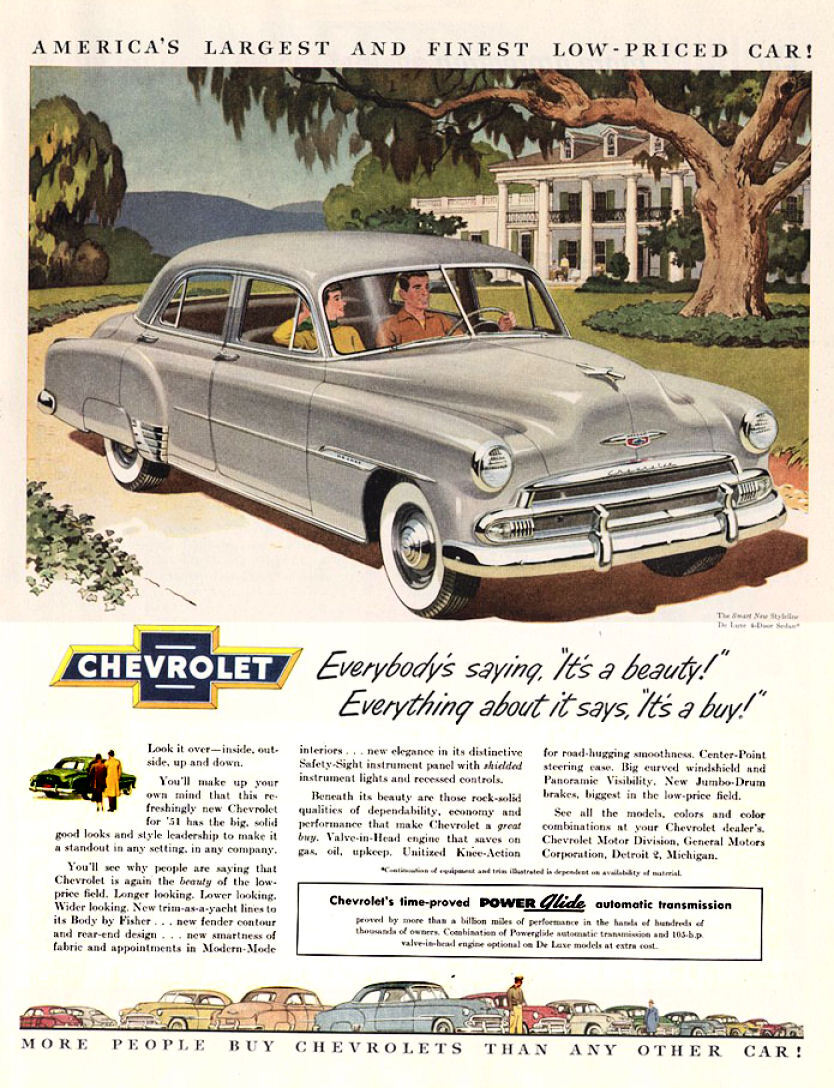 Chevrolet ( chevy ) bel air 1951 de chez amt au 1/25.  - Page 4 Bwih