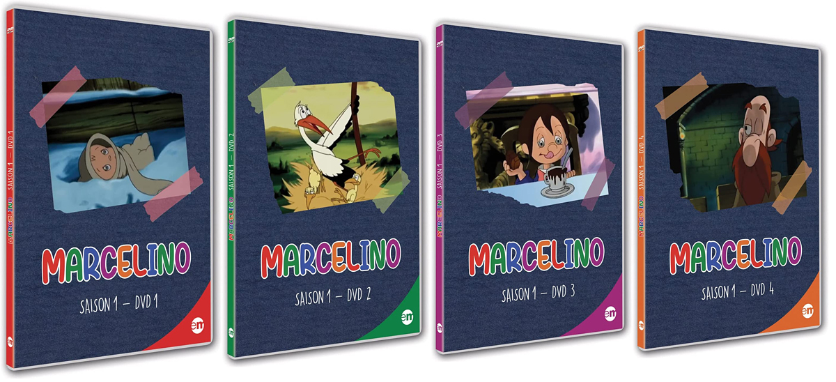 Marcelino en DVD chez Editions Montparnasse Uvu5