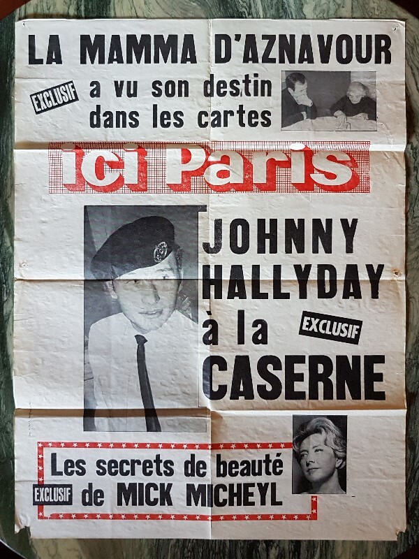 ####   JOHNNY HALLYDAY  À LA  CASERNE   #### 4rfh