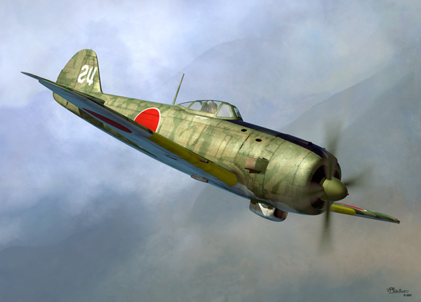 [Sword] 1/72 - Nakajima Ki-84 Hayate/Frank early   7zse