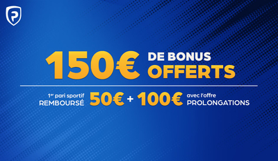 Bonus France Pari 150€ Coteur