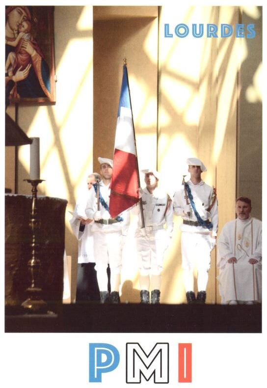 Garde au drapeau du 62e Pèlerinage militaire international Sz3a