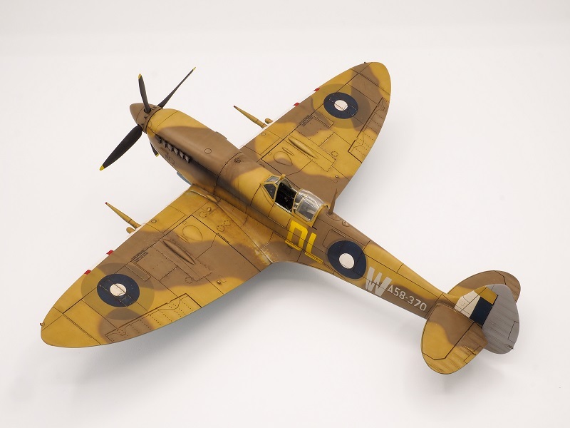 Spitfire mk.8 Aussie, Hasegawa 1/48 1j26