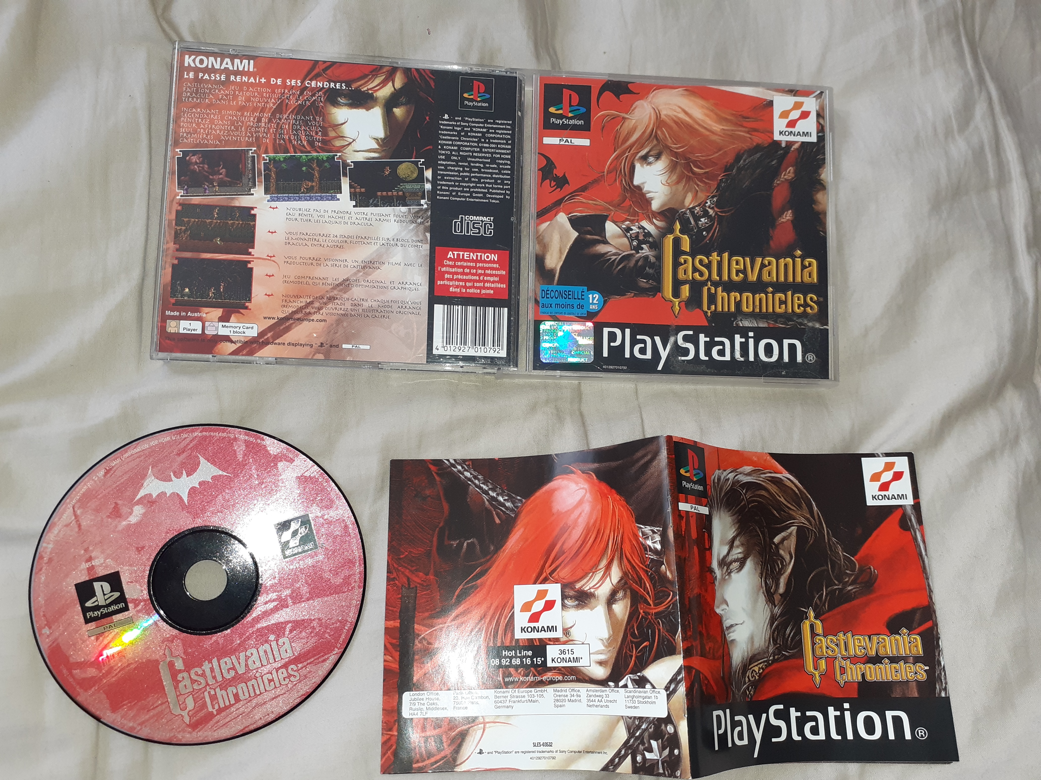 castlevania chronicles complet ps1 fr 5b7f