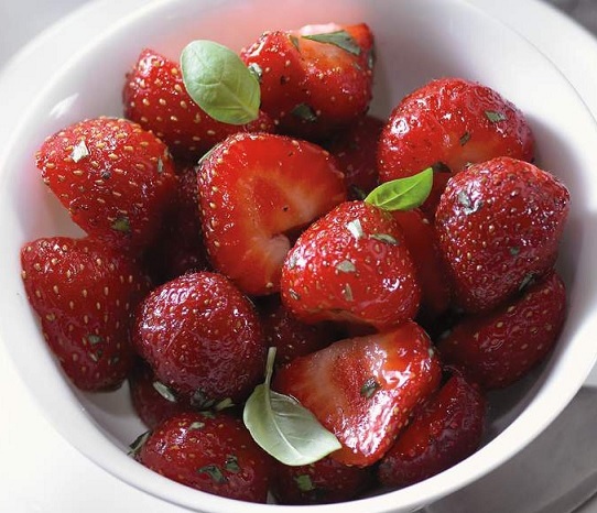 Salade de fraises à l'érable 83sy