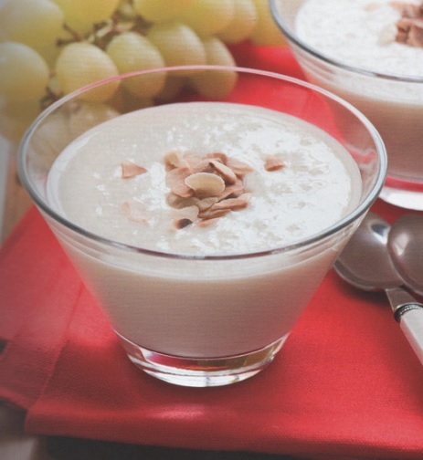 Ajo blanco (Velouté amandes/ail) Rivv