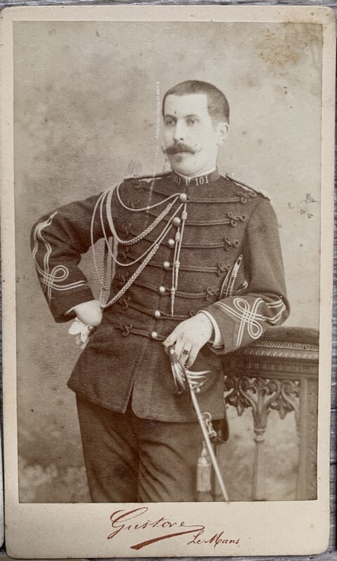 cdv lieutenant d'état-major au 101e RI Zjol