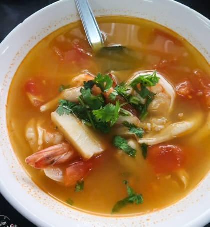 Tom yum thaï soupe  Mcnm