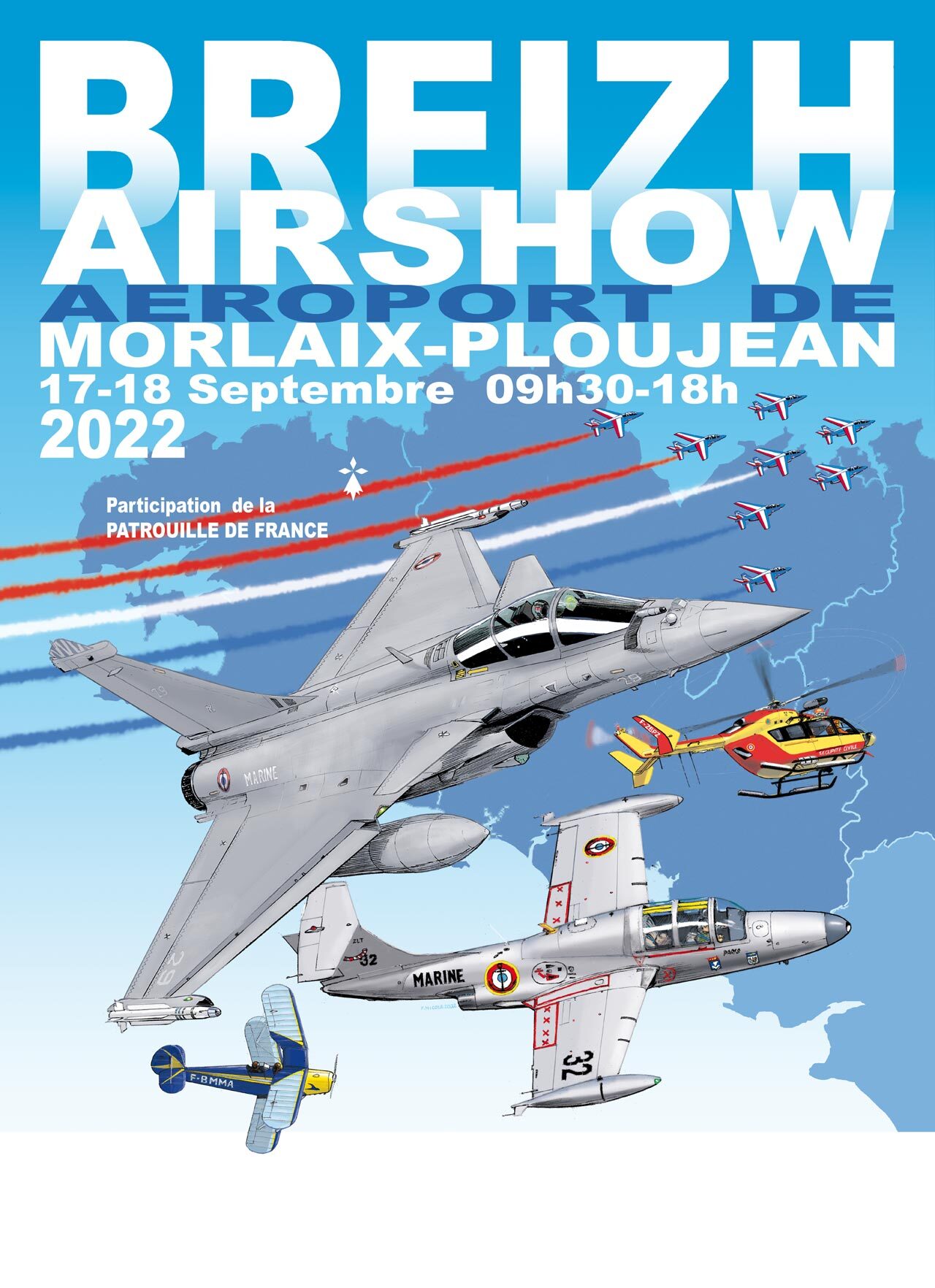 Breizh Airshow - Aéroport Morlaix-Ploujean les 17 & 18 septembre 2022  38l0
