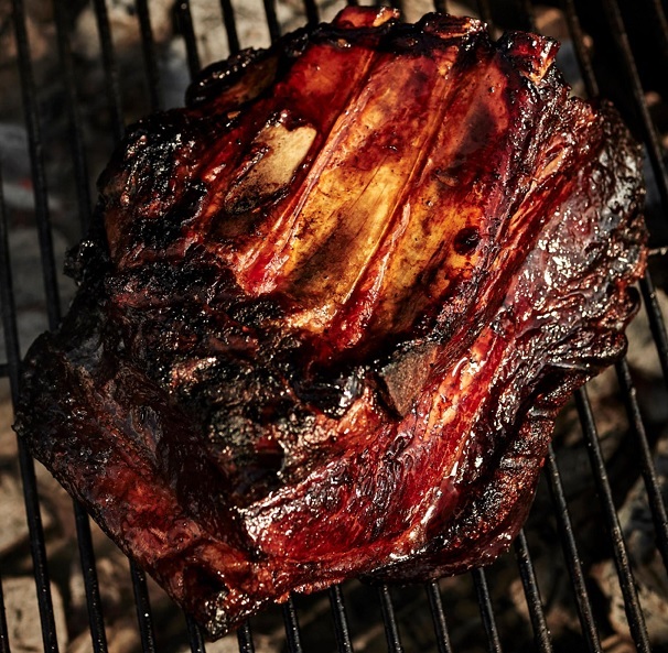 Poitrine de porc marinée au vinaigre noir Hizj