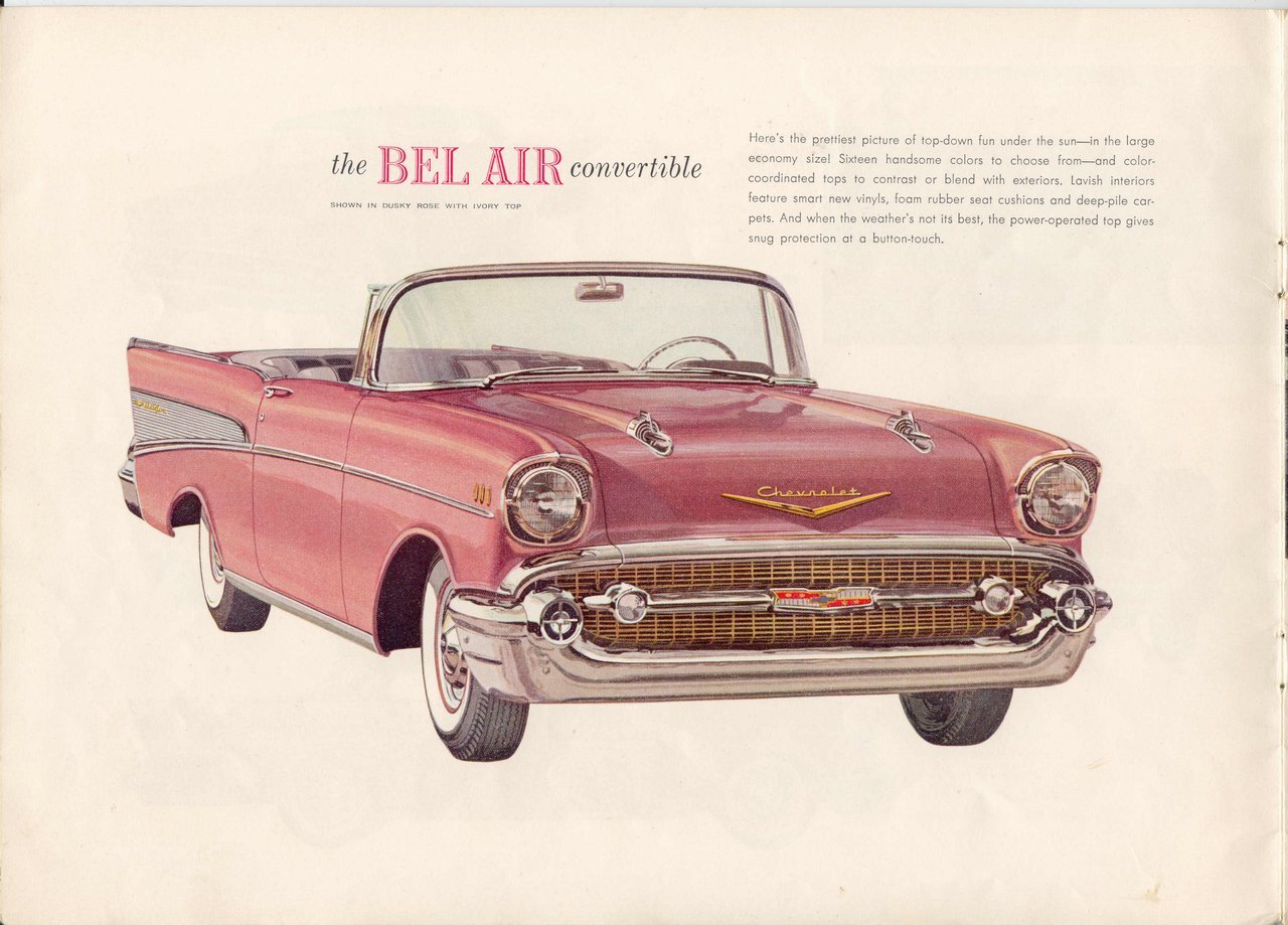 Chevrolet BELAIR convertible de 1957  au 1/16 de chez matchbox/amt  - Page 3 6emi