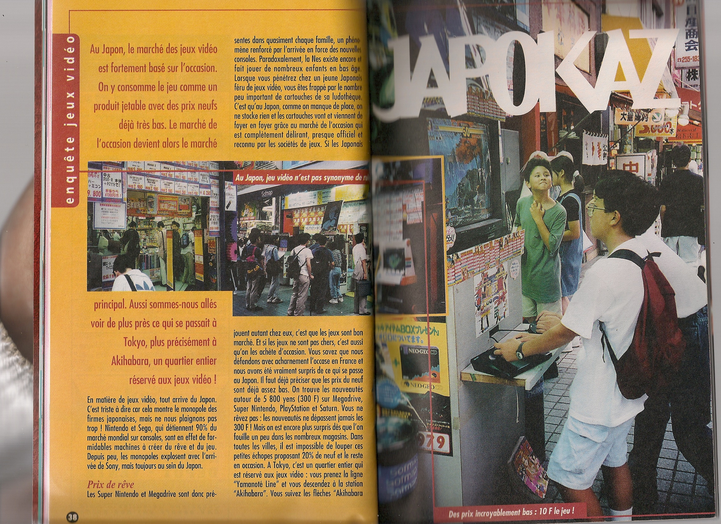 "Enquête à Tokyo : la folie des jeux vidéos" Novembre 1995 Whll