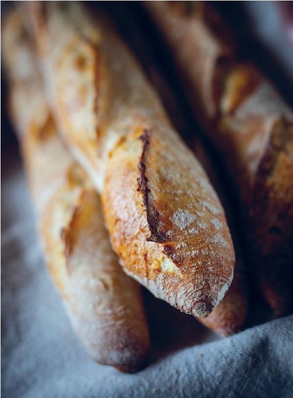 Baguettes au levain 109p